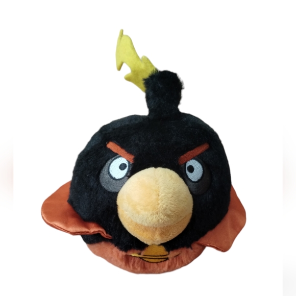 Angry Birds Other - Angry Birds Space Black Bomb 9" Plush Stuffed Animal